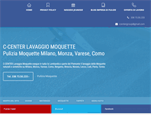 Tablet Screenshot of lavaggio-moquette.com